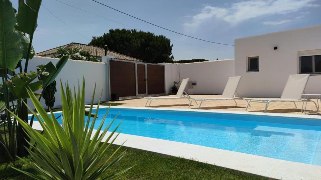 Palapa Garden Alojamientos, Piscina Privada Y Cerca Del Mar Chiclana de la Frontera Bagian luar foto